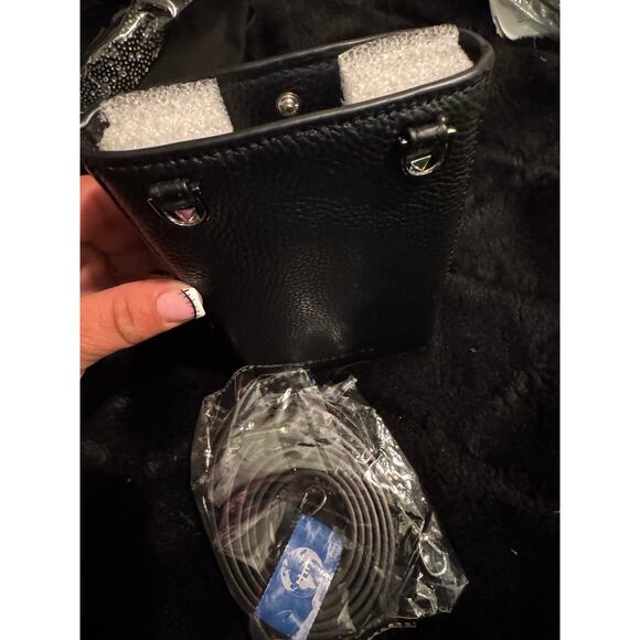 Very RArE Dillon studded Bandolier holster bag/case & Matching 3/4” strap - Picture 3 of 5